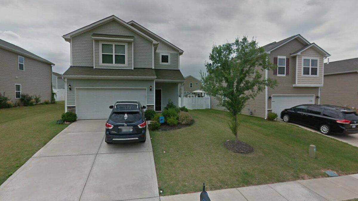 House on 7100 block of Kuck Road