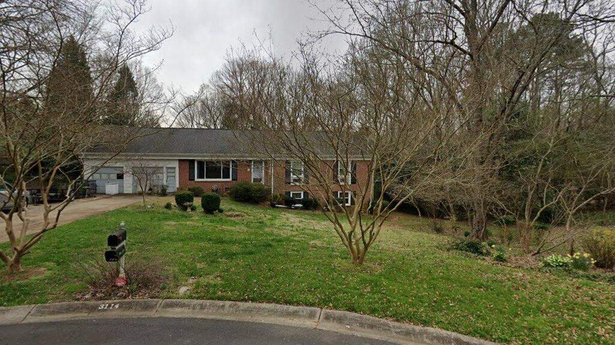 House on 3100 block of Markworth Road