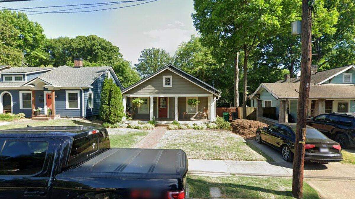 House on 1700 block of Wilmore Drive
