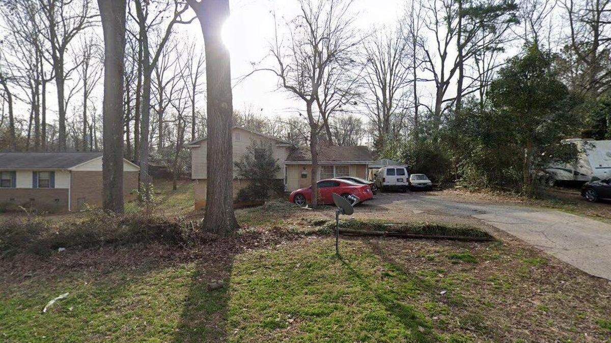 House on 3800 block of Langley Road