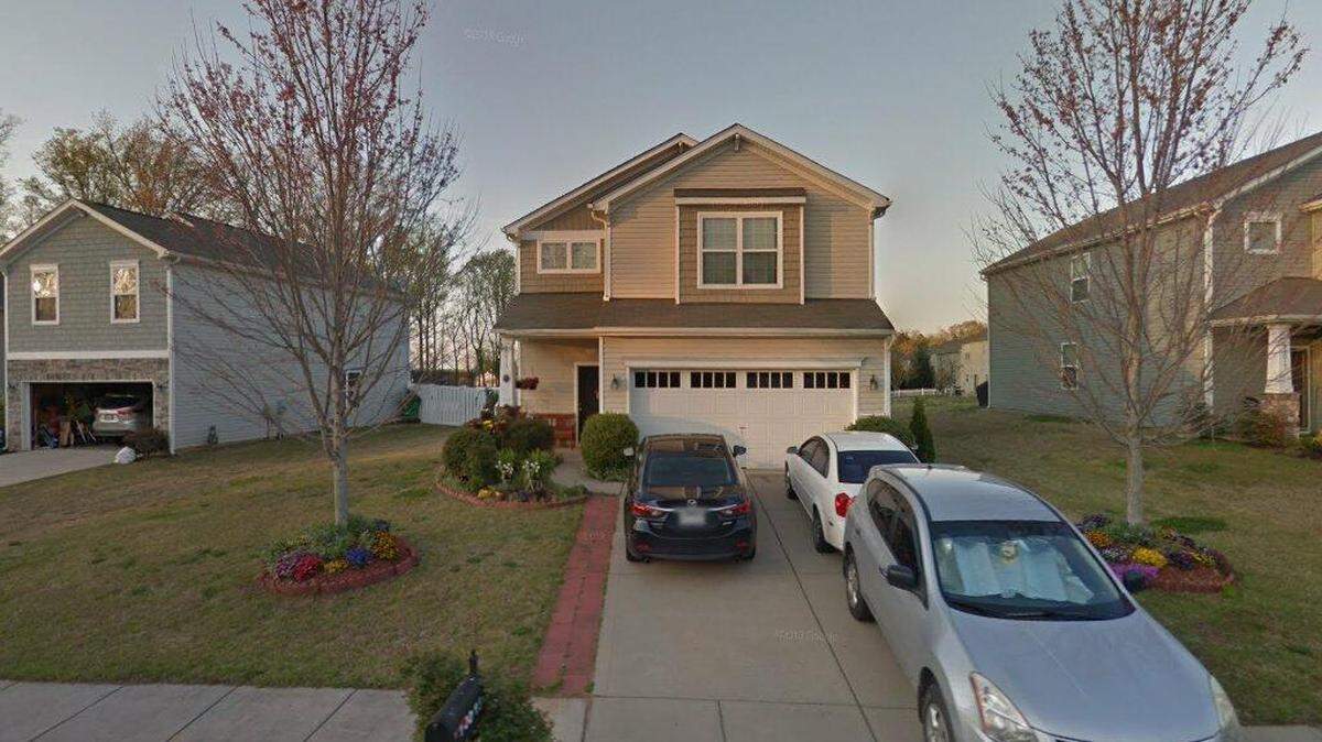 House on 10000 block of Bristley Road