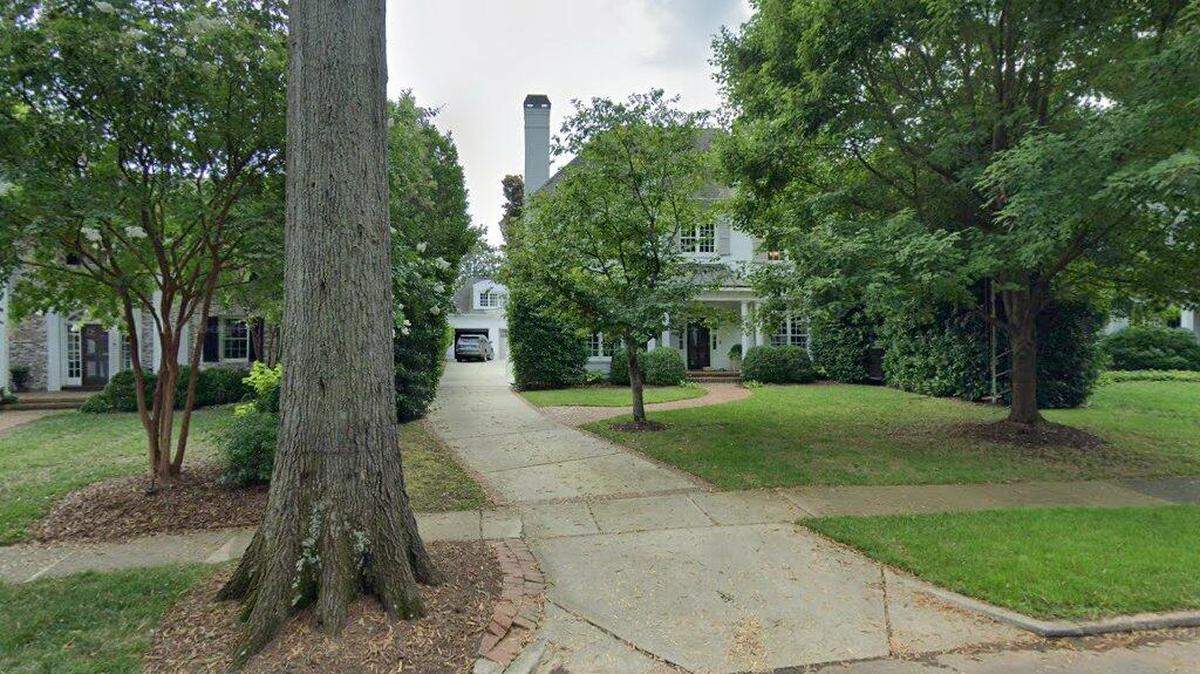 House on 2100 block of Beverly Drive