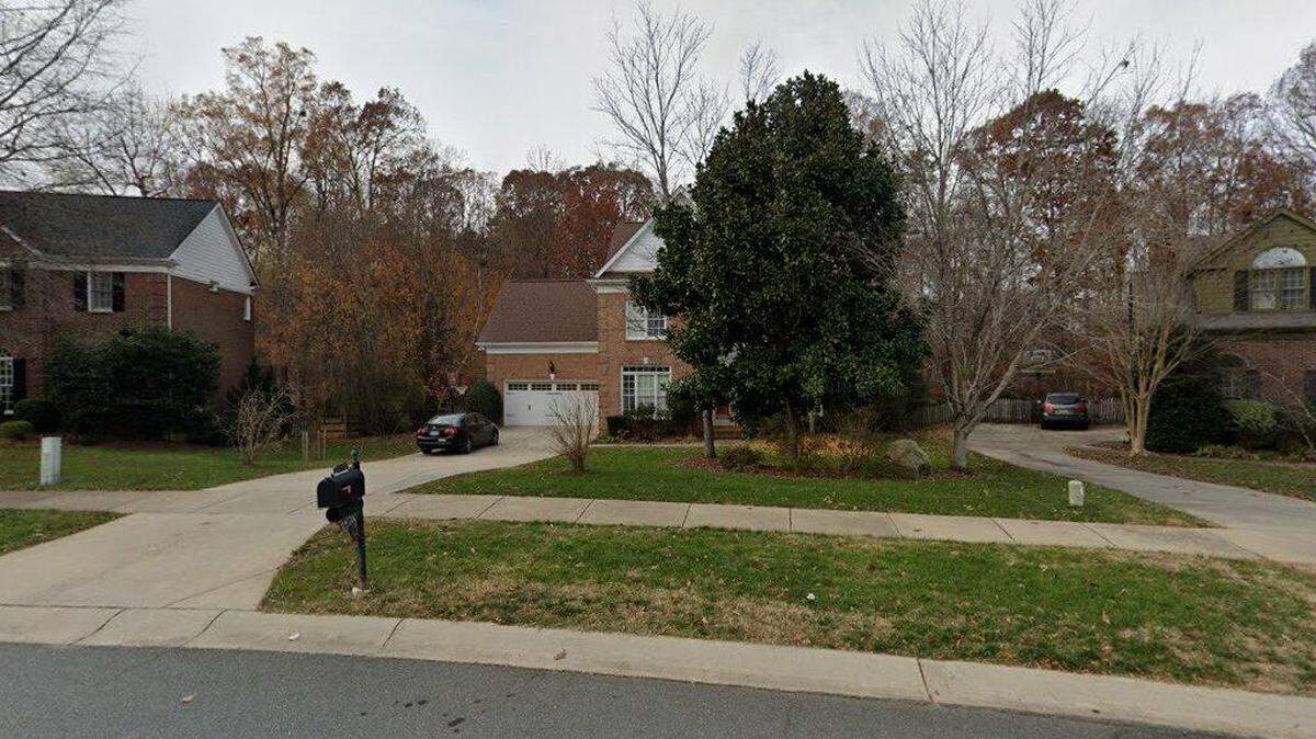 House on 1100 block of Holly Ridge Drive