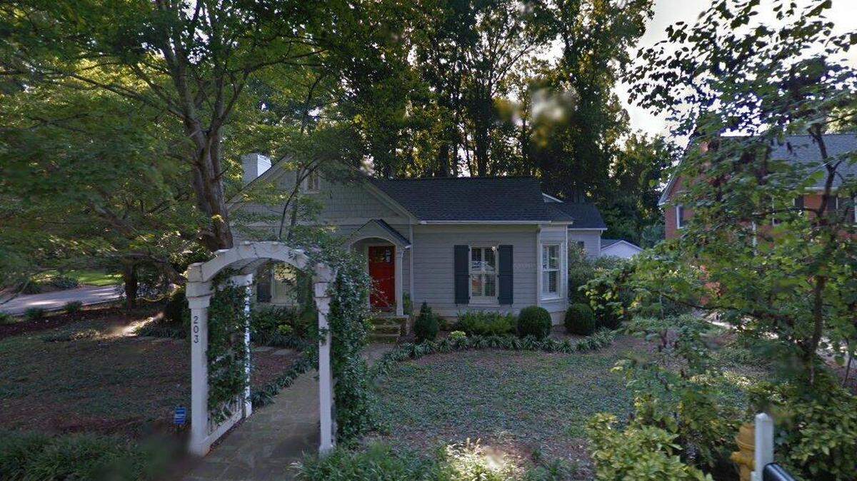 House on 200 block of South Thompson Street