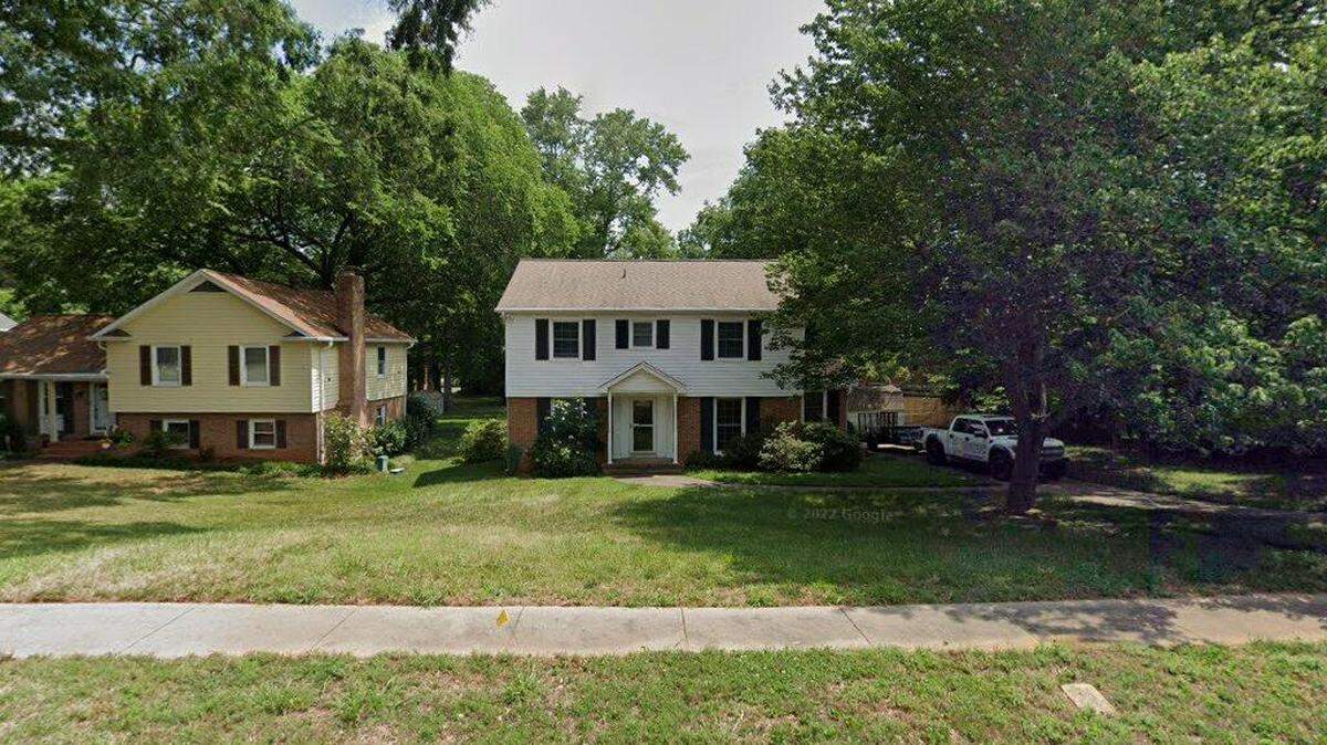 House on 6800 block of Old Reid Road