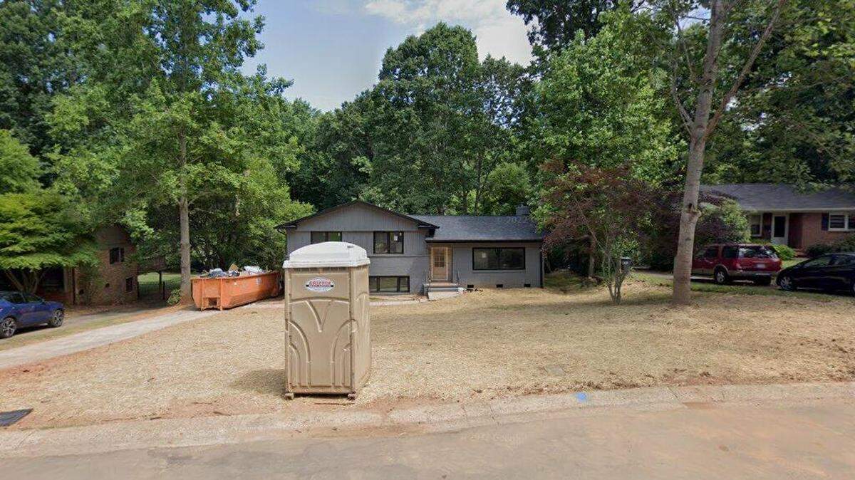 House on 2200 block of Wensley Drive