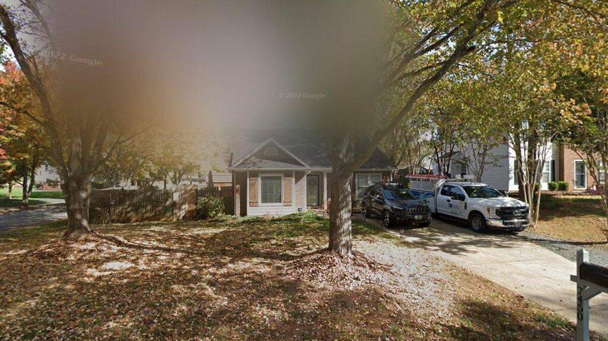 House on 7400 block of Crestside Lane