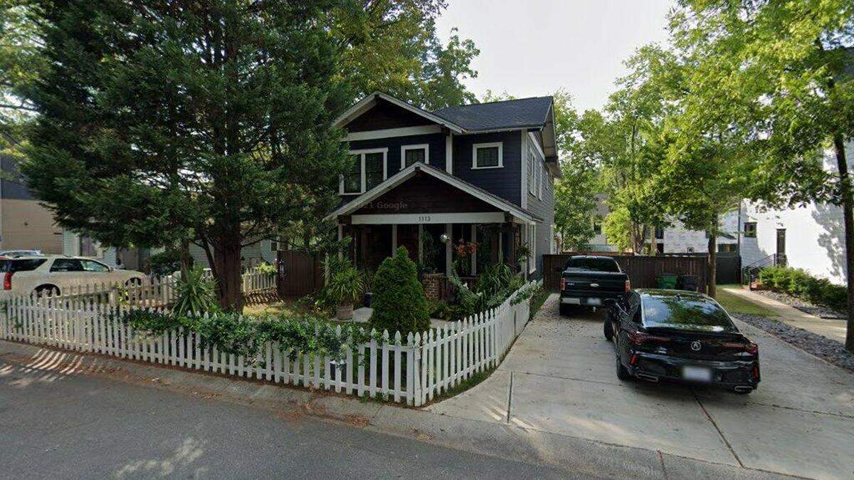 House on 1100 block of Pamlico Street