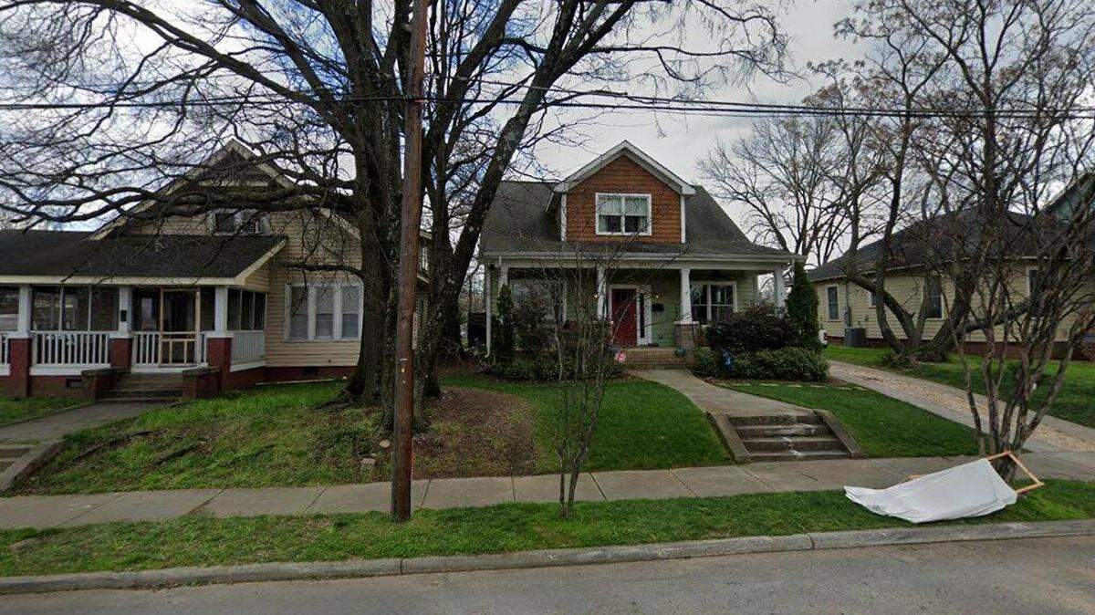 House on 100 block of Burnell Place