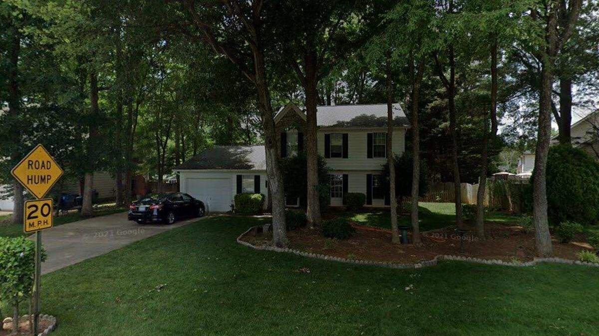 House on 12200 block of Woodbend Drive