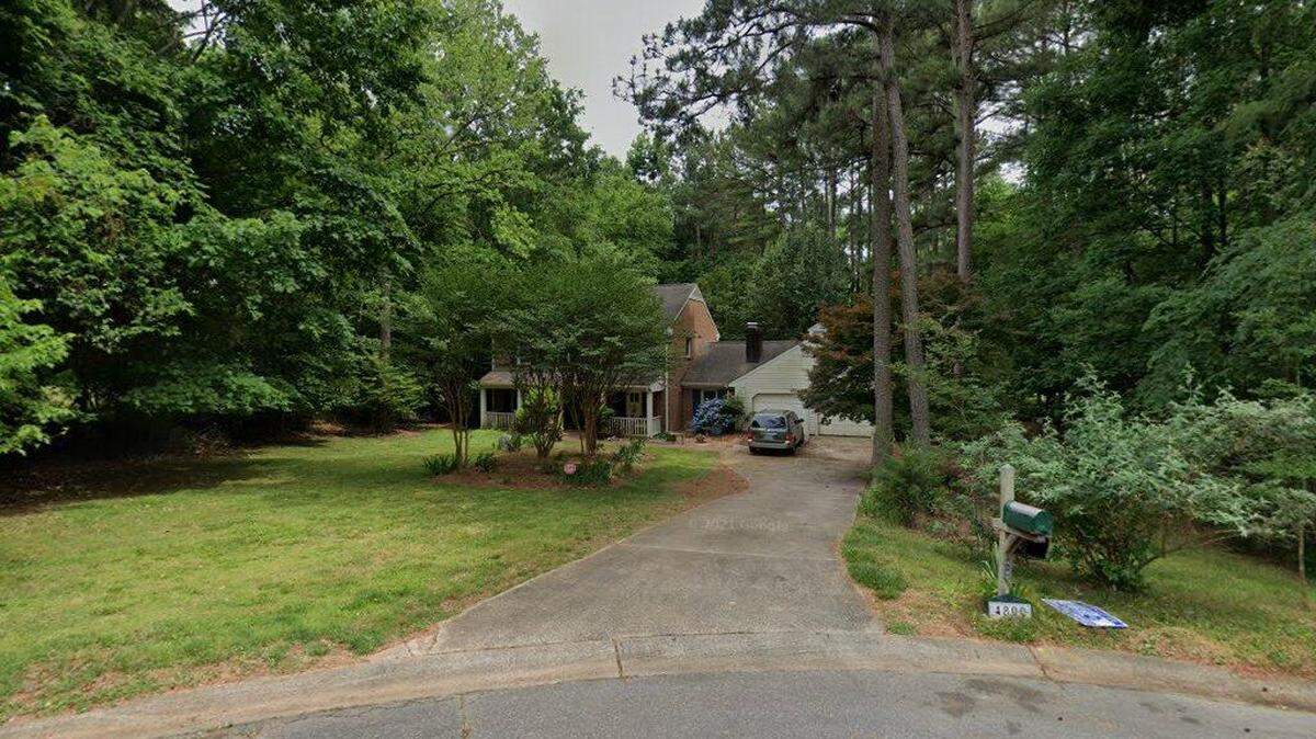House on 4800 block of Truesdale Place