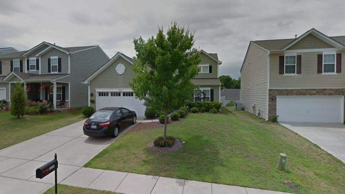 House on 9000 block of Paddle Oak Road