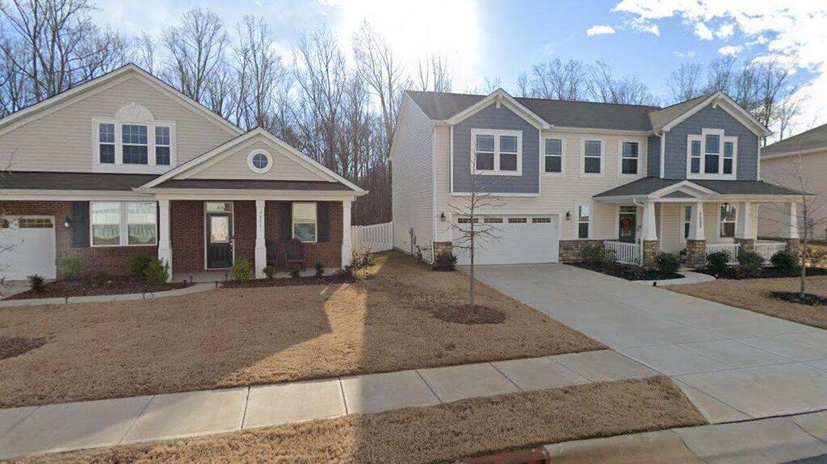 House on 7500 block of Meridale Forest Drive