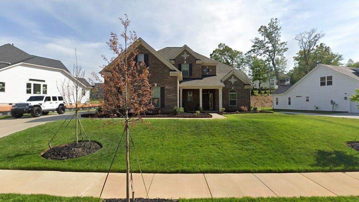 House on 8700 block of Raven Top Drive