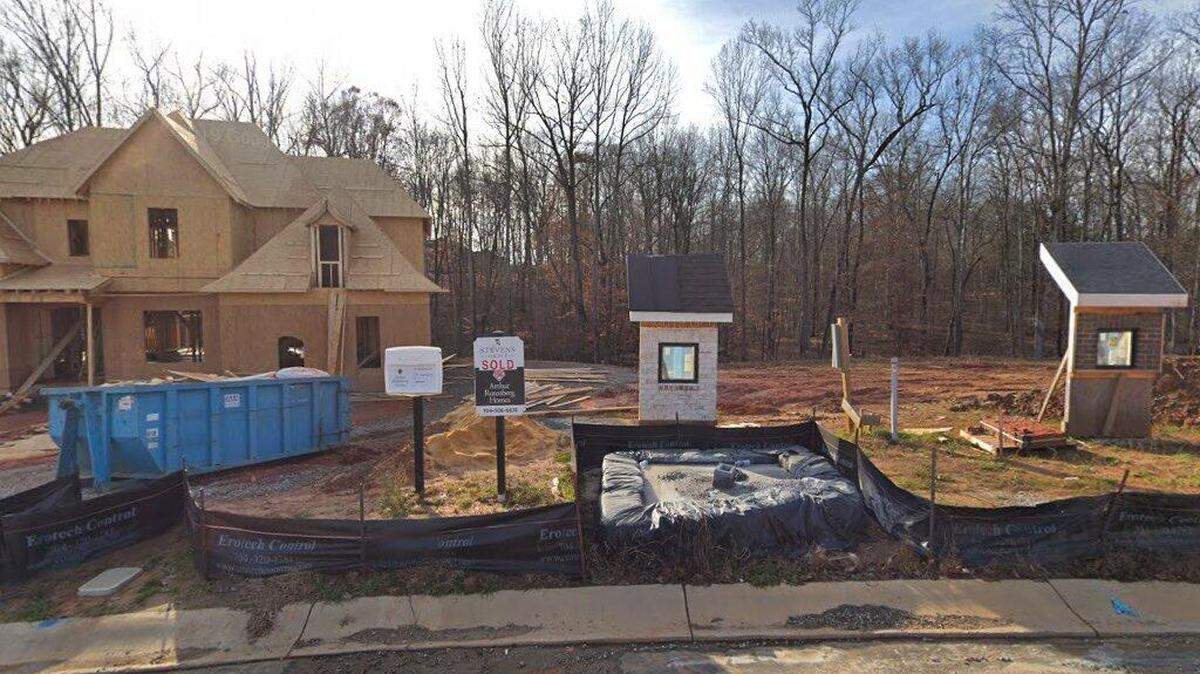 House on 1700 block of Margaret Ridge Drive