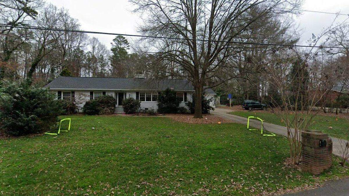 House on 300 block of Bubbling Well Road