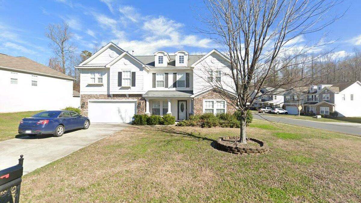 House on 7700 block of Brookwood Valley Lane