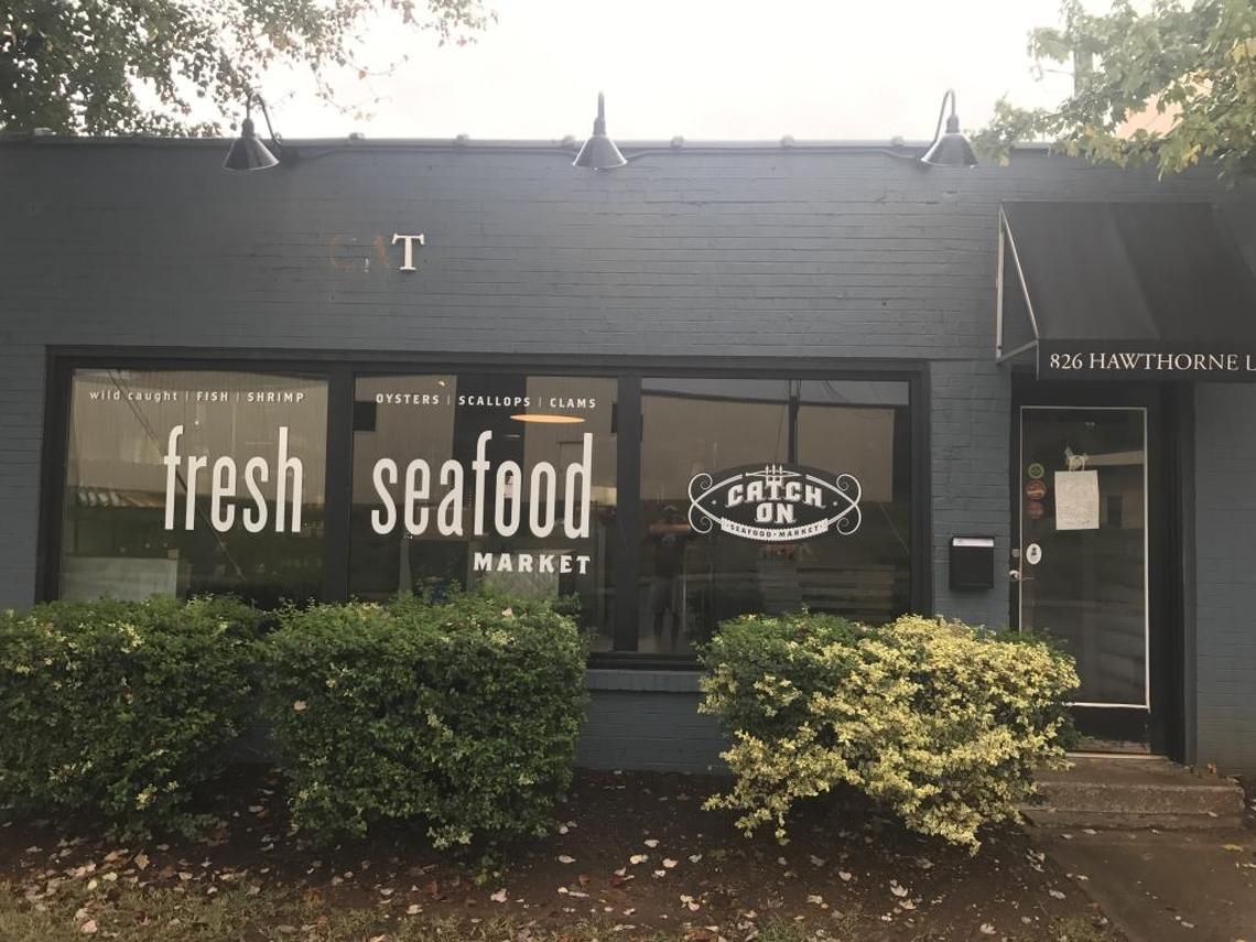 Catch On Seafood Market.