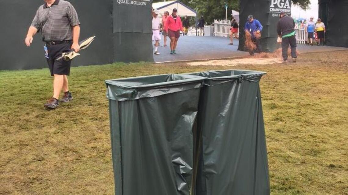 In reversal, recycling is coming to the PGA Championship