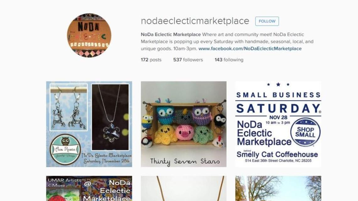 NoDa Eclectic Marketplace joins the Small Business Saturday mix