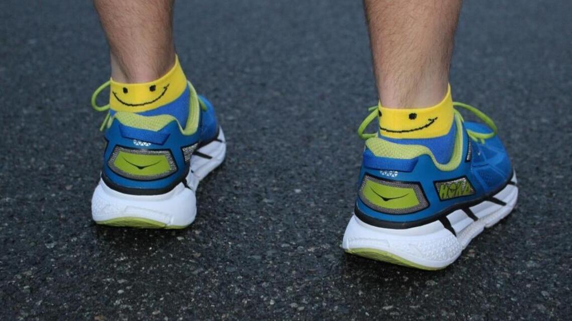 Smiley Sock Collection on the move
