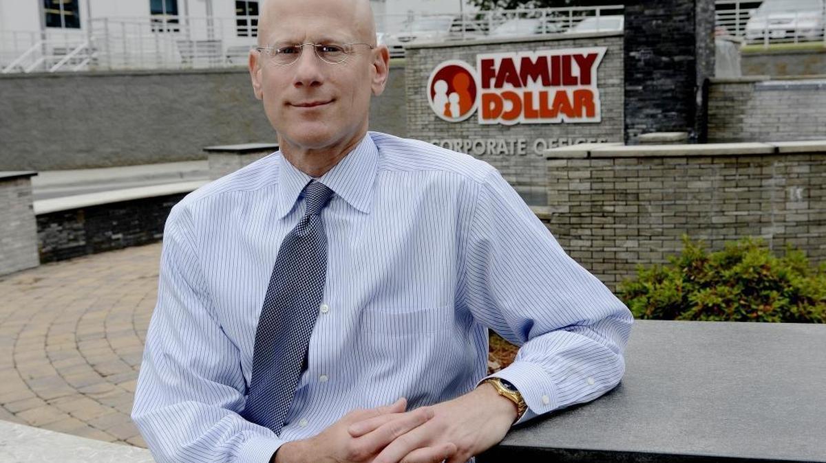 File photo: Family Dollar chief Howard Levine