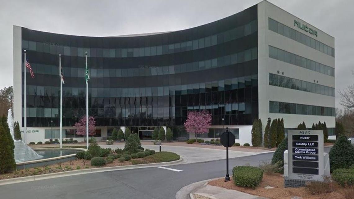 Nucor’s SouthPark headquarters.