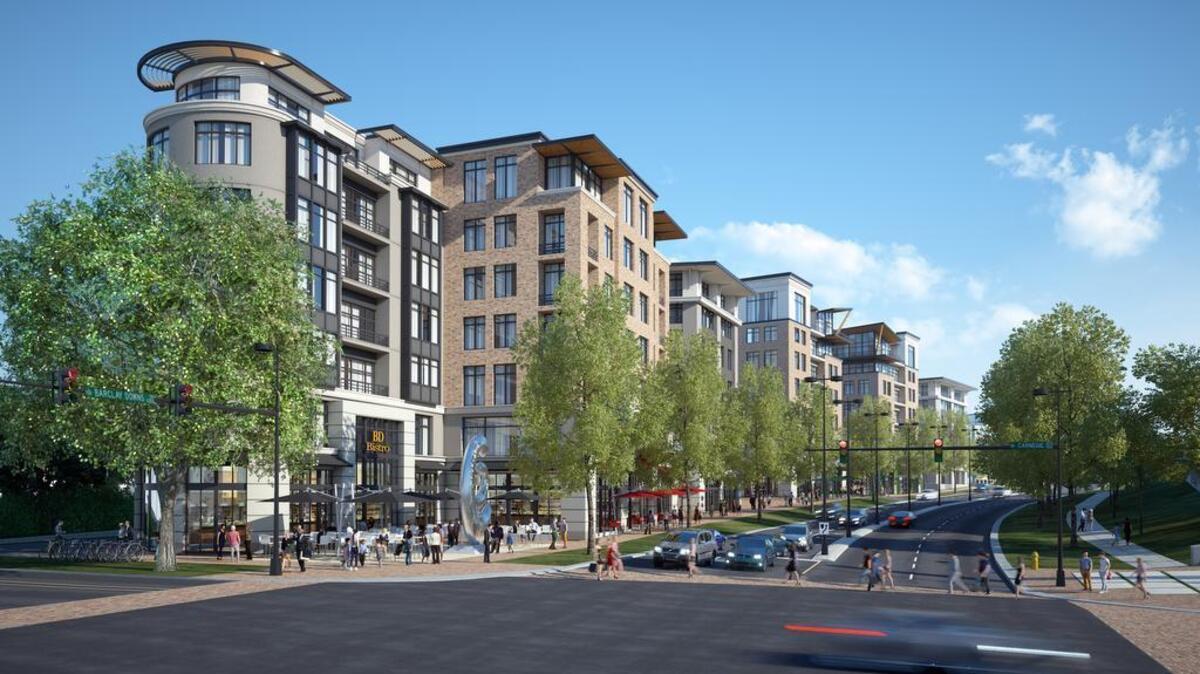 Florida-based developer ZOM on Thursday announced a $78 million mixed-use project to be built next to SouthPark Mall on Barclay Downs Drive.
