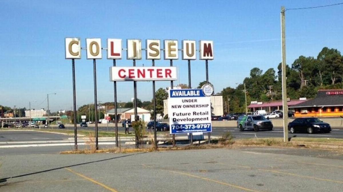 Coliseum Center sign