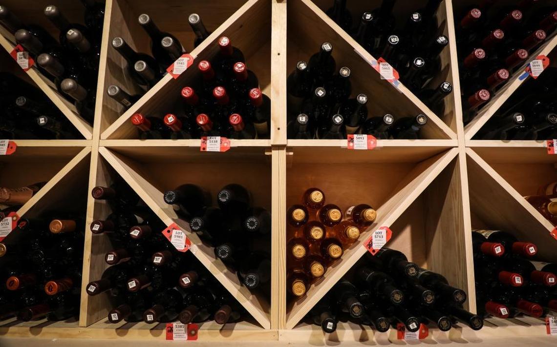 The late Rick Siskey, the Charlotte businessman accused of a massive investment fraud, owned a vast collection of high-end wines that were sold at Leland Little Auctions in Hillsborough on Friday and Saturday.