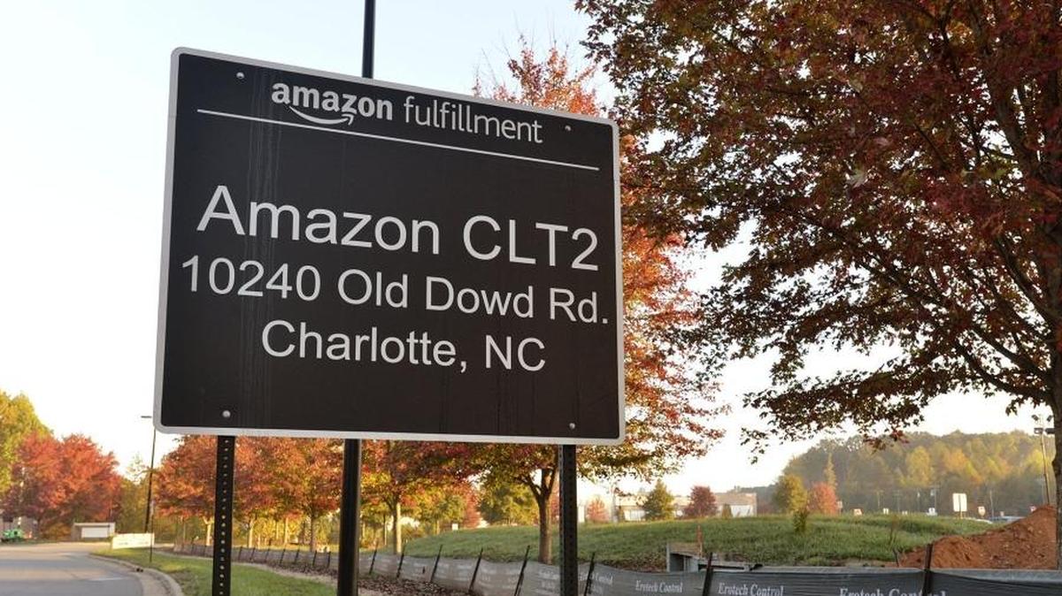 Two more employees at the Amazon fulfillment center on Old  Dowd Road at Wilkinson Boulevard in west Charlotte tested positive for COVID-19, a company spokeswoman said. 