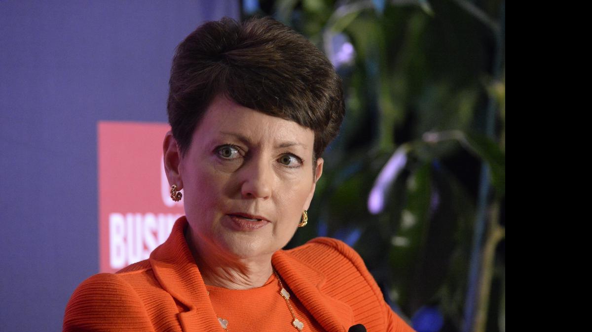 
Duke Energy CEO Lynn Good at an energy summit at the Charlotte Convention Center last year. North Carolina lawmakers are considering bills that could thwart or accelerate solar development in the fourth-biggest U.S. market. Its largest utility owner, Charlotte-based Duke Energy, isn’t taking sides.
