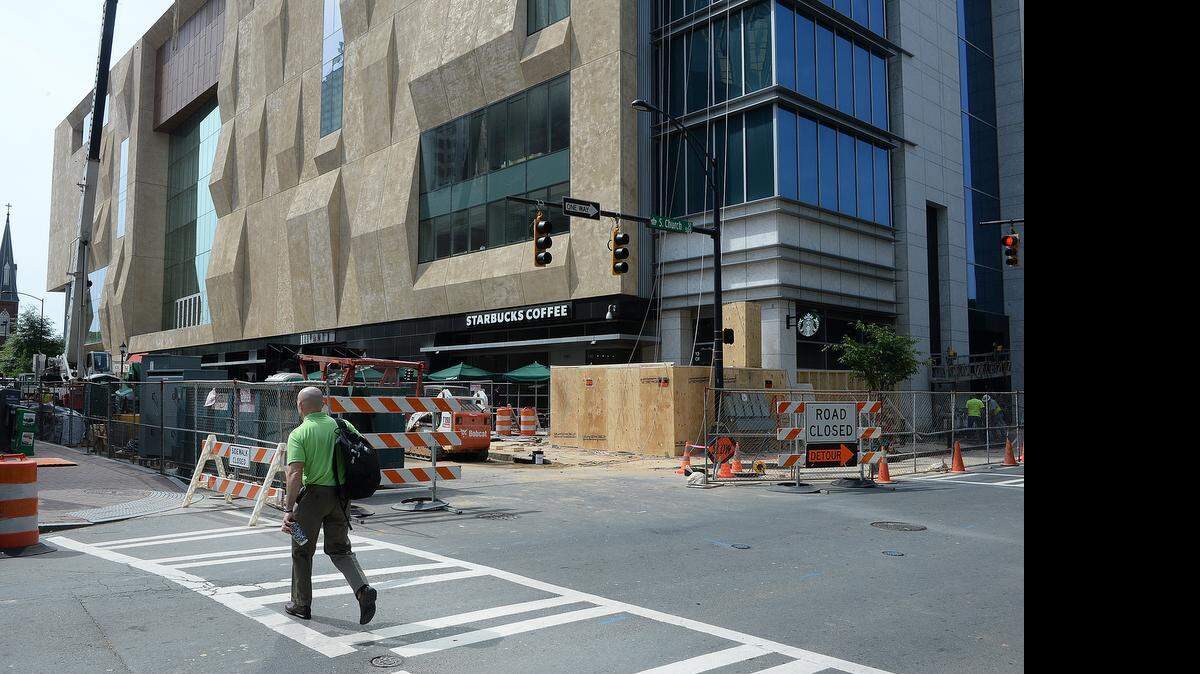 
Charlotte-based Childress Klein has started work on an apartment tower to be built atop the Mint Museum uptown.
