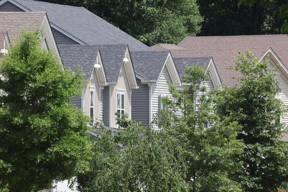 The most densely populated area in Fort Mill is Regent Park, shown here.