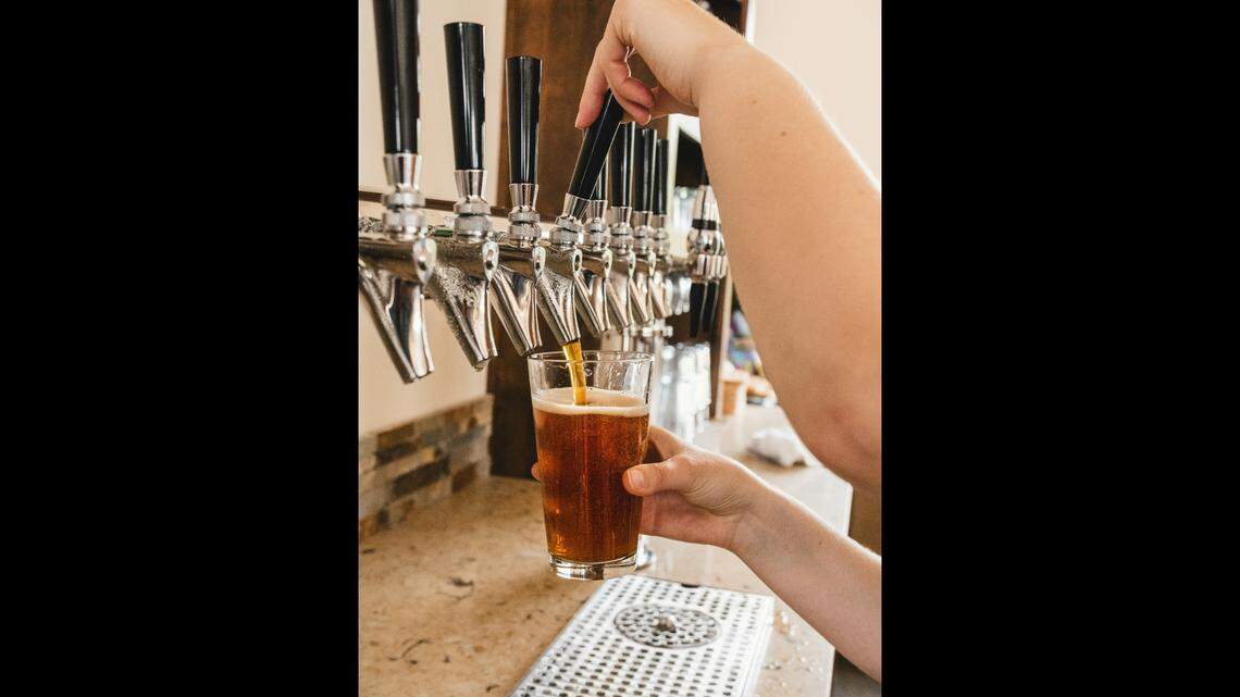 A North Carolina city ranks No. 1 in the country for beer fans. This file photo was taken in California.