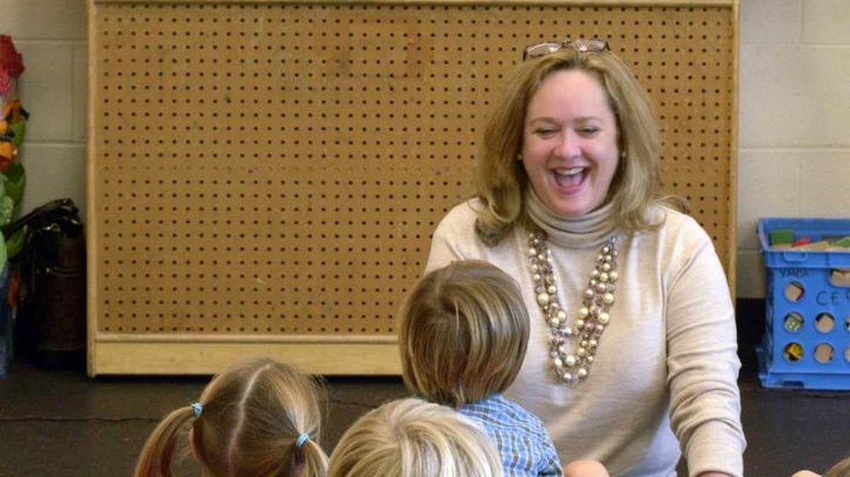 Susan Kincaid leads pre-school activities at the Forest Hill Church/YMCA facility in Ballantyne in this file photo.