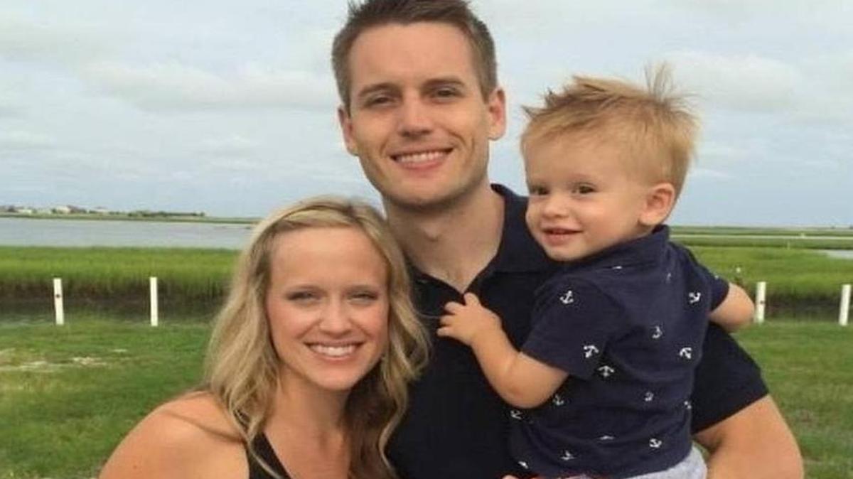 
Gentry Eddings and his wife, Hadley, were injured in a wreck Saturday. Their 2-year-old son, Dobbs, was killed. The couple’s newborn son, born via an emergency surgery after the wreck, died Monday.
