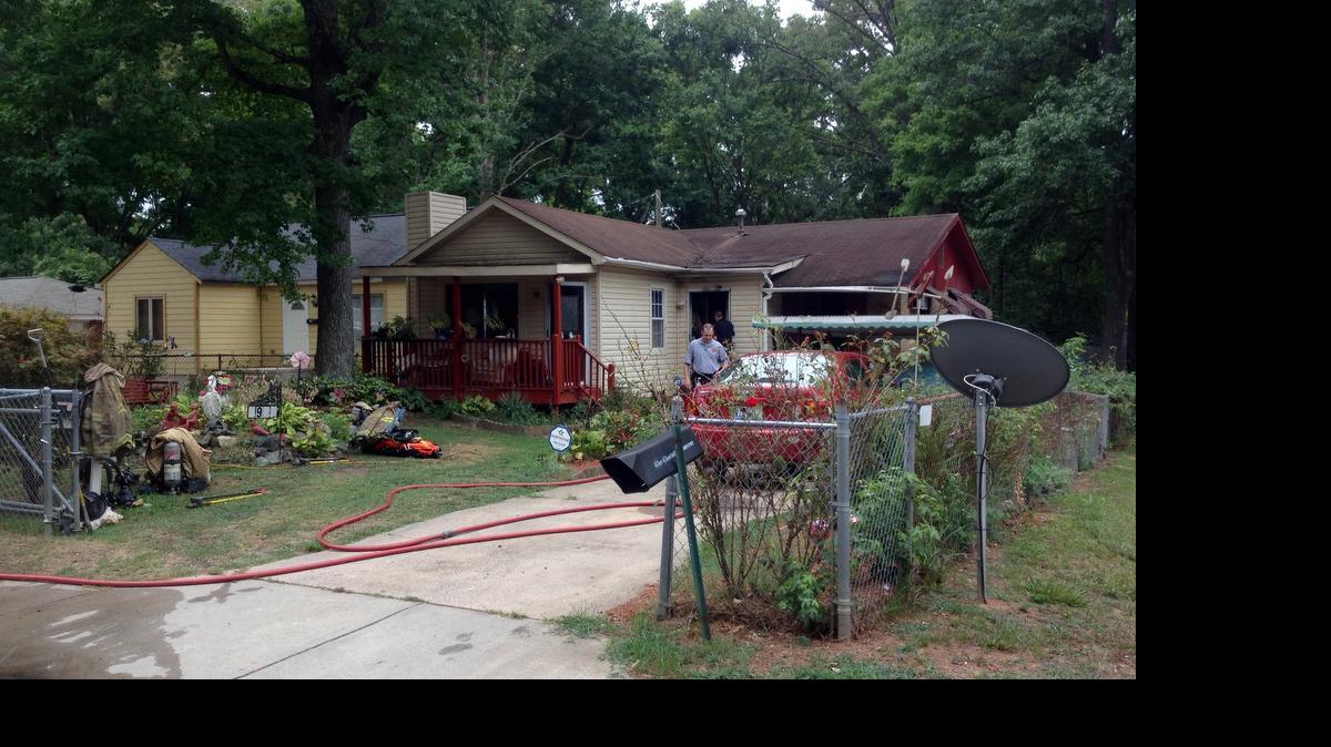
Two people were displaced by a fire Tuesday morning in the 1900 block of Finchley Drive, off Eastway Drive in east Charlotte. 
