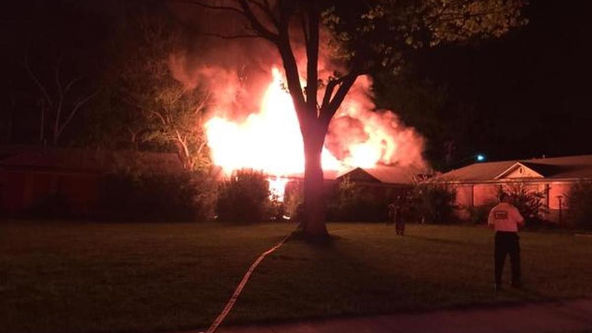 
No injuries were reported in a fire that engulfed a duplex early Monday on Rosenhaven Drive in east Charlotte, fire officials said.
