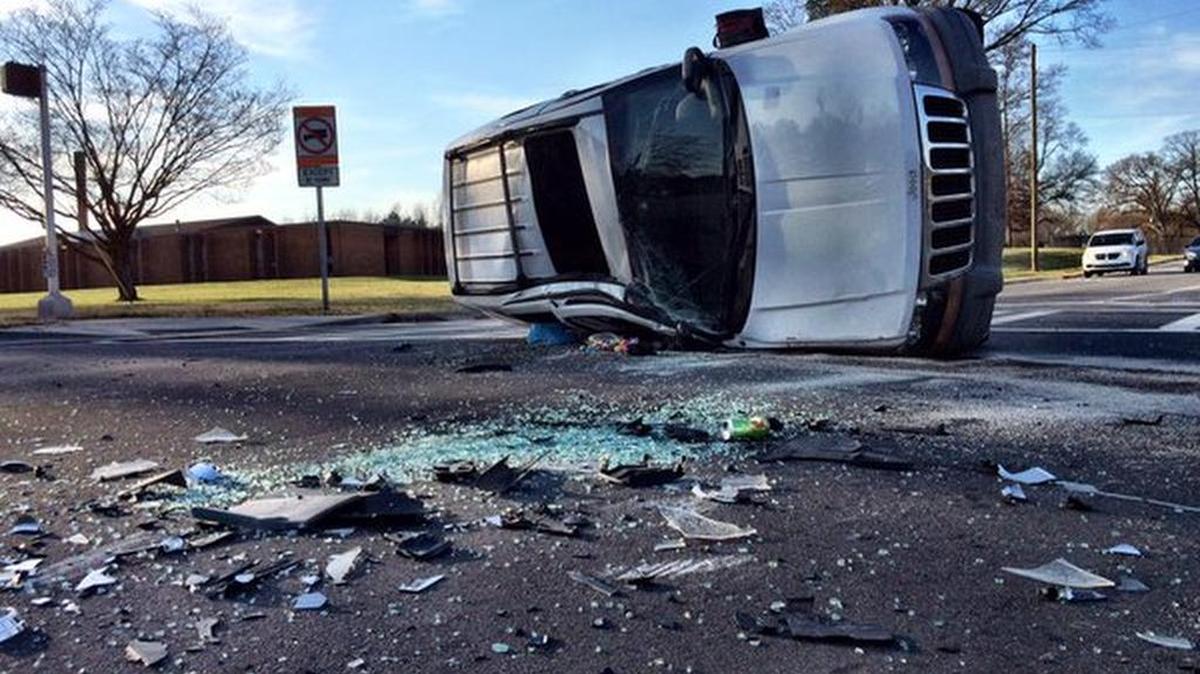 Three people were taken to the hospital with minor injuries after two SUVs collided on Toddville Road at Freedom Drive in west Charlotte on Thursday morning.