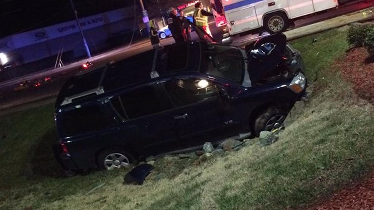 A wreck has shut the intersection of Tuckaseegee Road and Little Rock Road in west Charlotte on Friday morning.