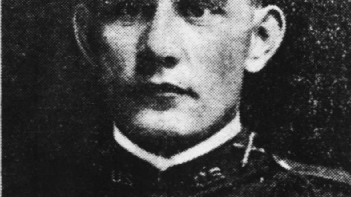 William P. Clark, who received a Carnegie Hero Fund award for his rescue of a Morganton man from the Catawba River.