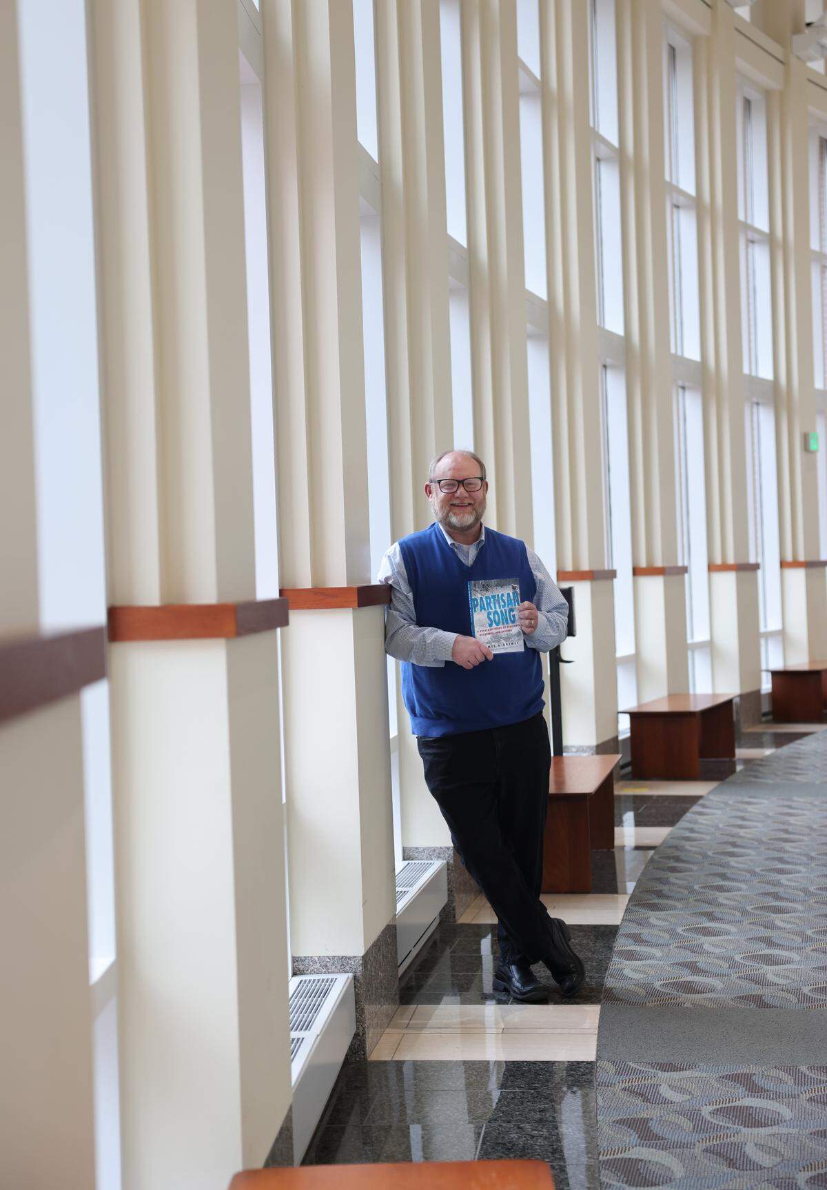 UNC Charlotte professor Jay Grymes wrote "Partisan Song" about a Moshe Gildenman of Ukraine, a musician who formed a successful partisan unit during World War II.