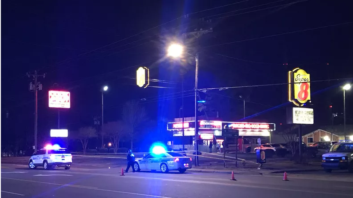 Site of Charlotte’s latest fatal pedestrian incident on West Sugar Creek Road.