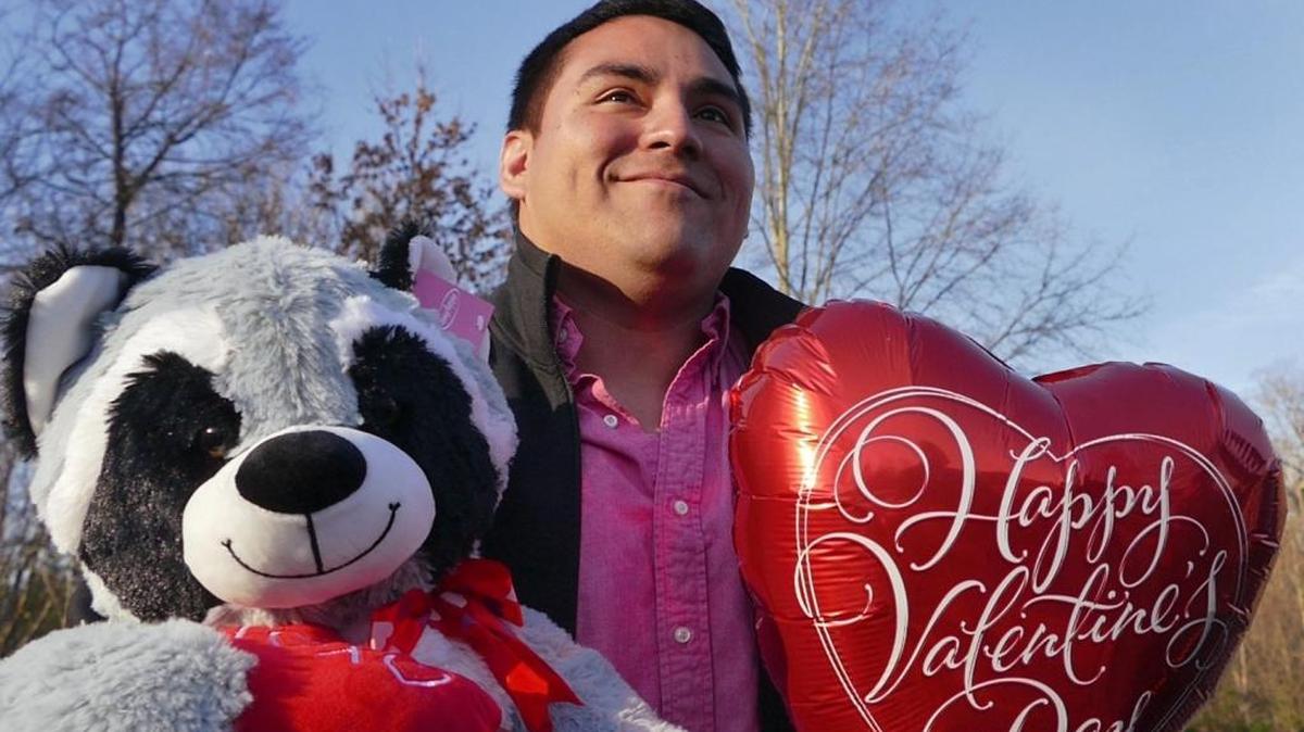 Felipe Molina Mendoza is all smiles just before he walked into Immigration and Customs Enforcement's Office in Charlotte on Tuesday, February 14, 2017. Felipe was persecuted, stalked and assaulted in Mexico because of his sexual orientation. With Mexican authorities refusing to protect Felipe, Felipe faced no other option but applying for asylum at the U.S.-Mexico border. Despite the fact that Felipe's life is in danger in Mexico, Felipe was ordered deported in March 2016. An appeal is, currently, pending in the 4th Circuit.