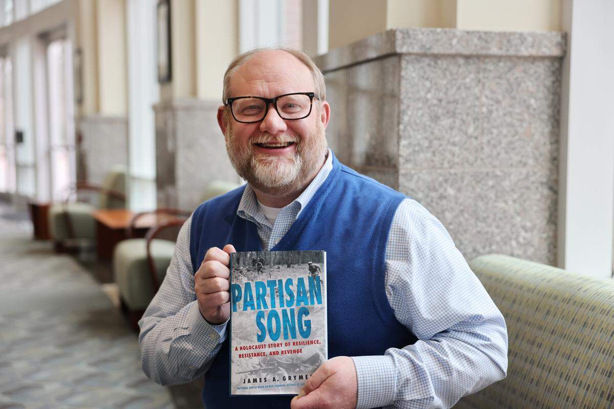 UNC Charlotte professor Jay Grymes wrote “Partisan Song” about Moshe Gildenman of Ukraine, a Jewish musician and engineer who formed a successful partisan unit during World War II.