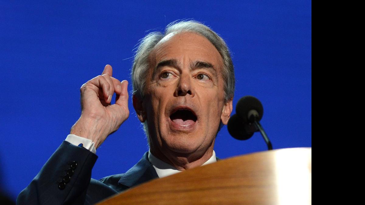 
Jim Rogers, then CEO of Duke Energy, speaks at the 2012 Democratic National Convention in Charlotte.
