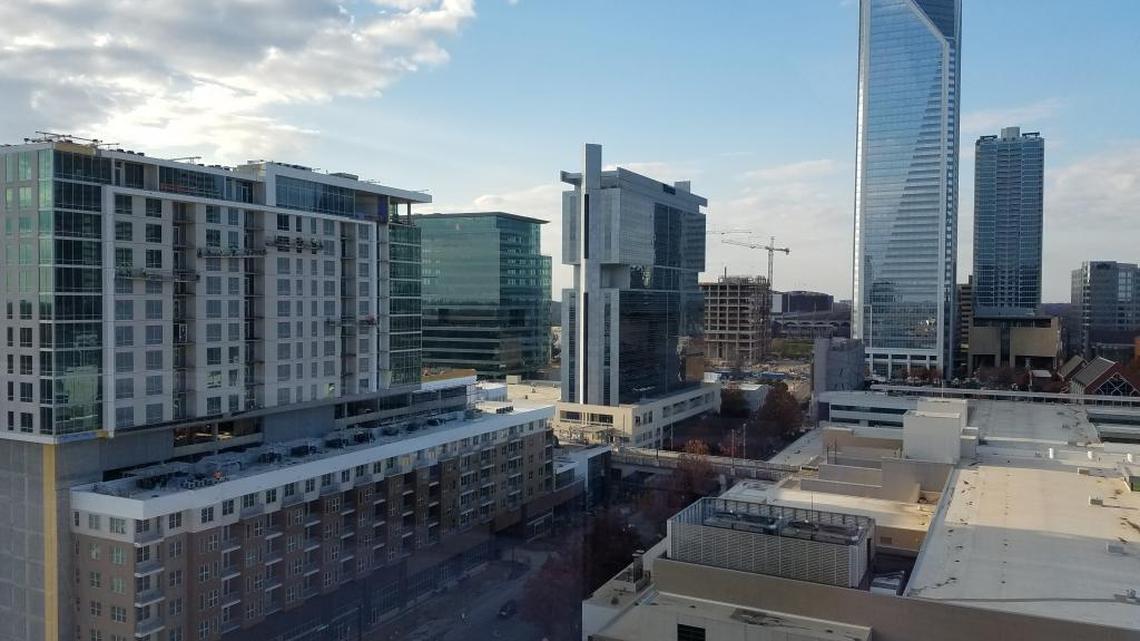 Stonewall Street, with the College Street intersection in the background.
