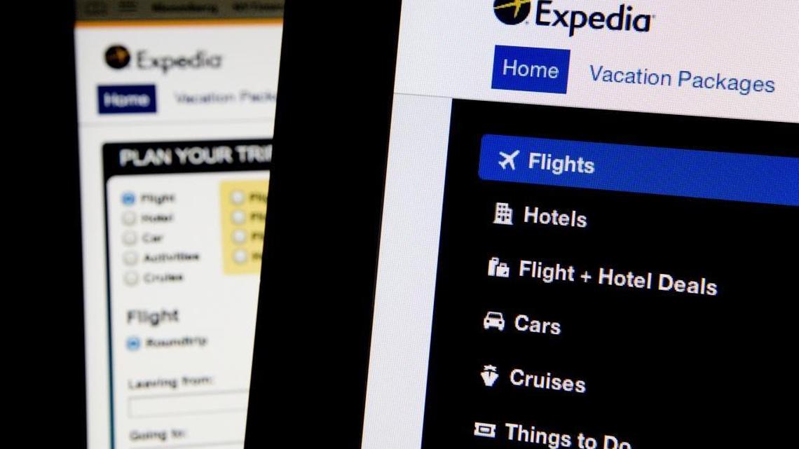 A Charlotte man has sued travel giant Expedia, accusing the company of trying to sell him a hotel room in South Carolina at an increased rate.