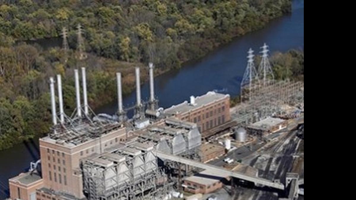 
An aerial view of Duke Energy’s Buck Steam Station in Rowan County. The retired coal-fired power plant sits along the Yadkin River.
